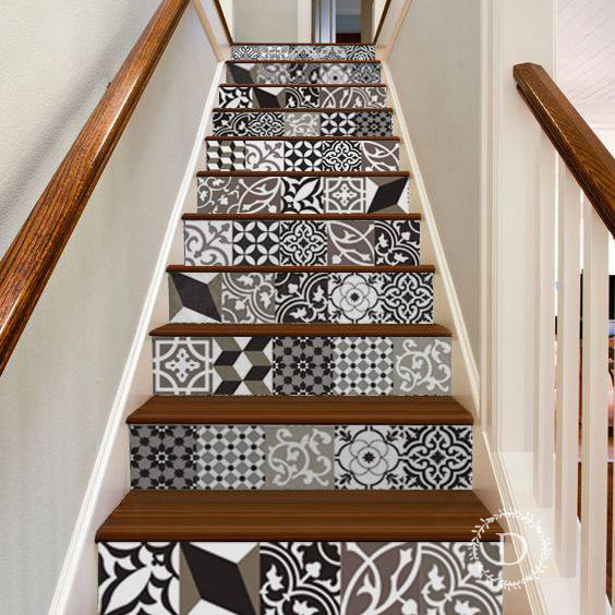 Giấy Dán Gạch Bông - MS 14