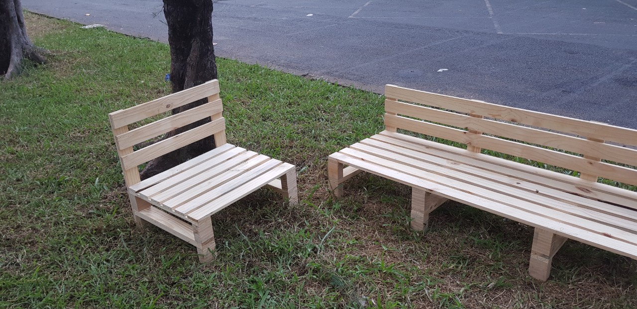 Ghế sofa pallet