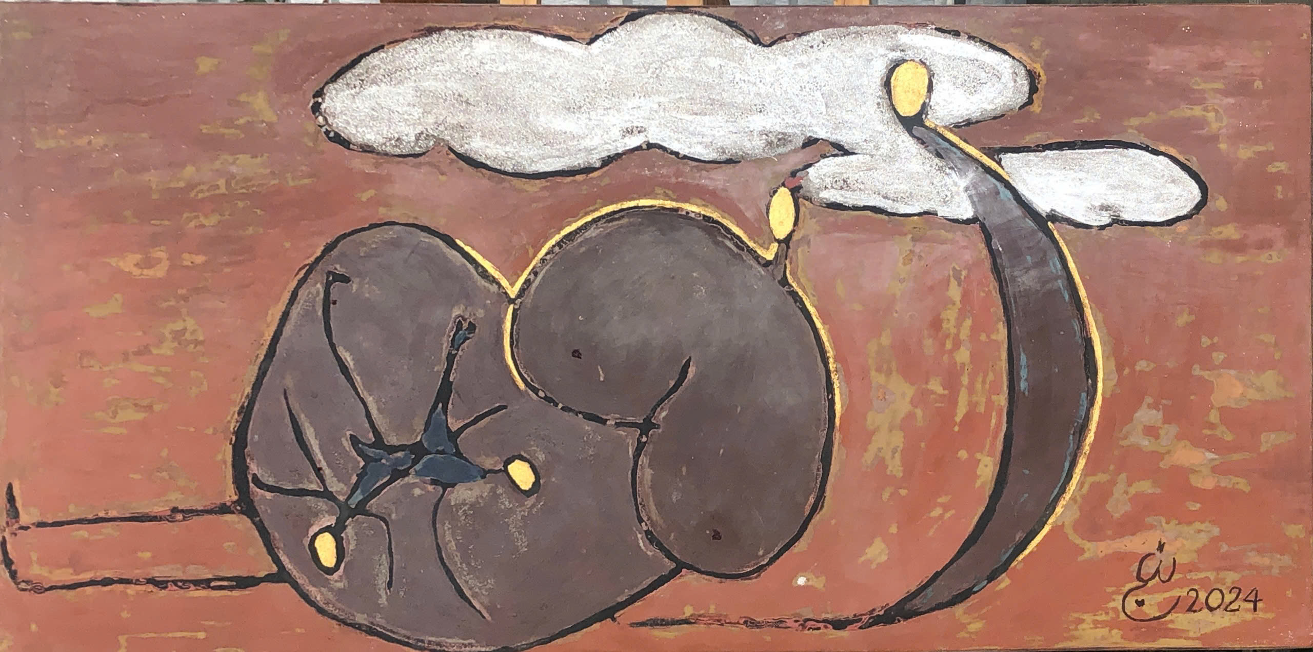 Tranh Sơn Mài Có Đôi - Love