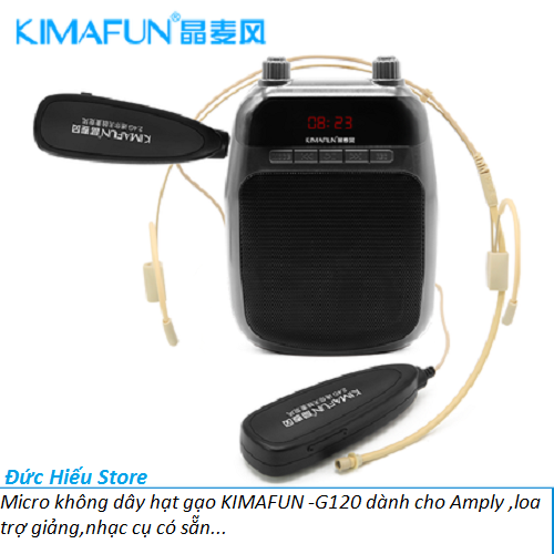 Micro hạt gạo không dây Kimafun KM-G120|Micro hạt gạo Kimafun G120 ...