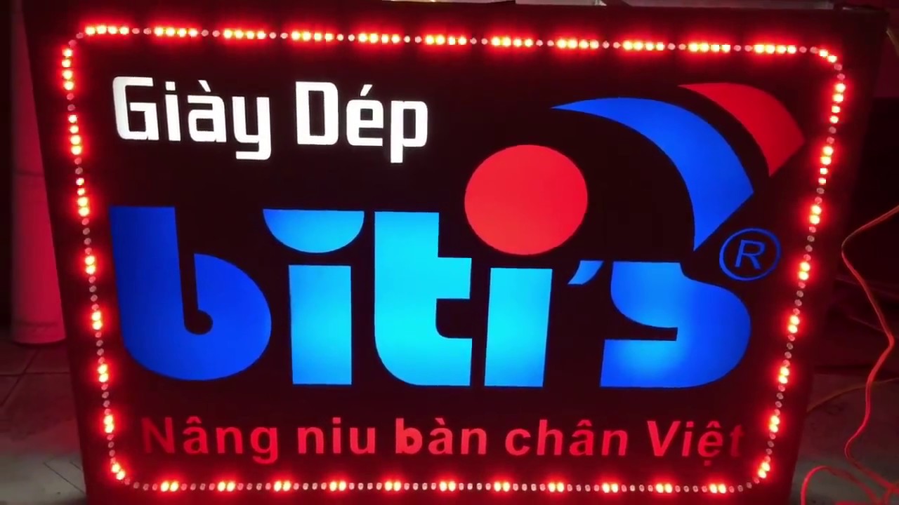 Biển hộp đèn Alu Mica âm bản