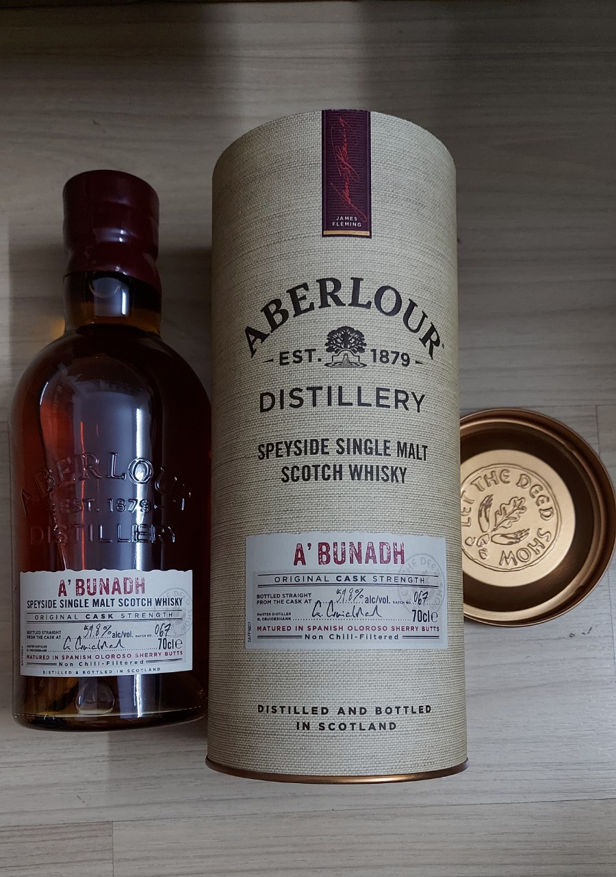 rượu aberlour abunadh batch 70