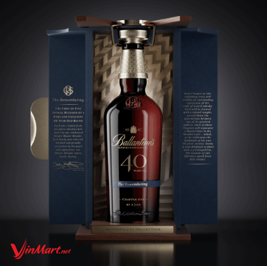 hình ảnh chai rượu Ballantine's 40 Năm Masterclass Collection The Remembering