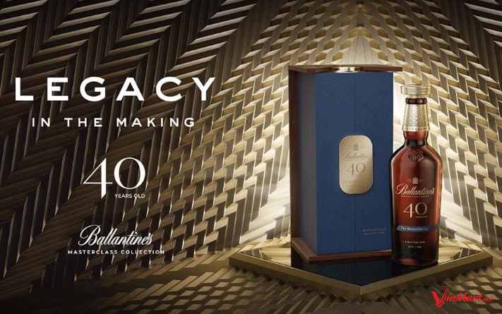 rượu Ballantine's 40 Năm Masterclass Collection - The Remembering