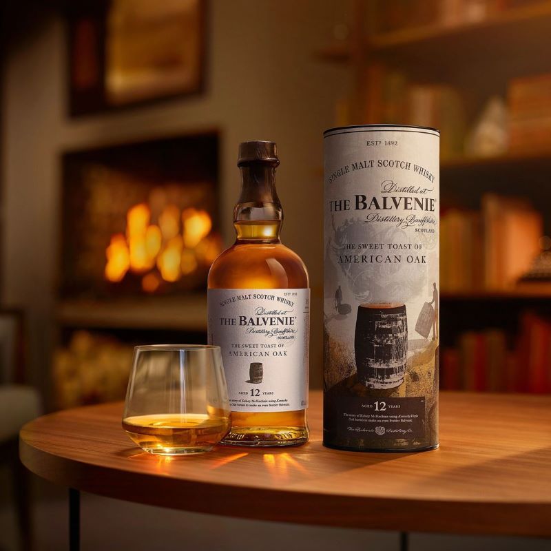 hình ảnh rượu balvenie 12 sweet toast of american oak