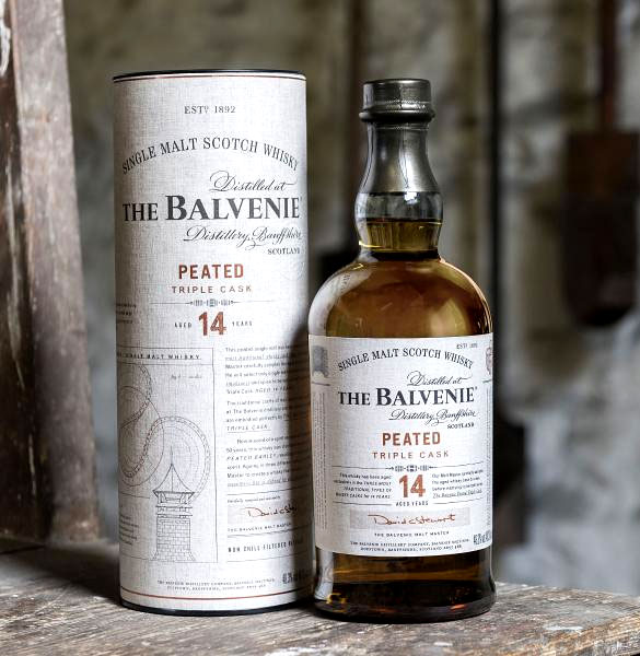 Rượu Balvenie 14 peated triple cask