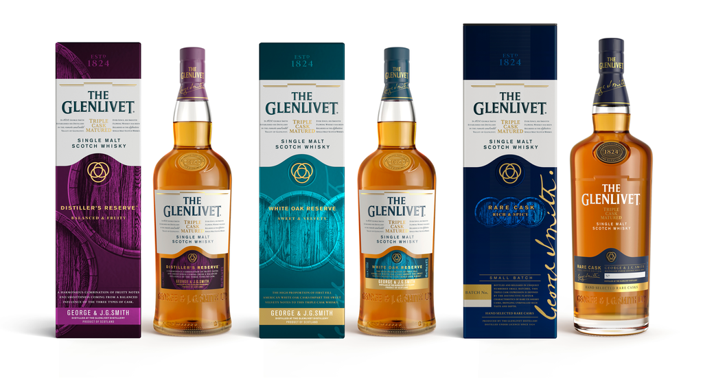 giá rượu Glenlivet triple cask