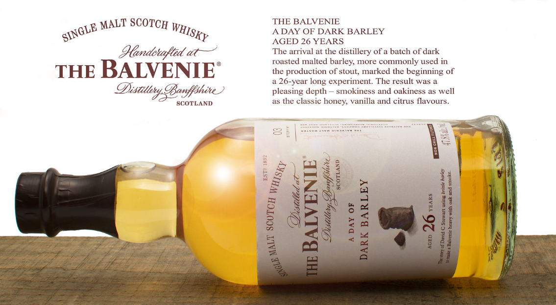 Hình ảnh chai rượu Balvenie 26 Year A Day of Dark Barley