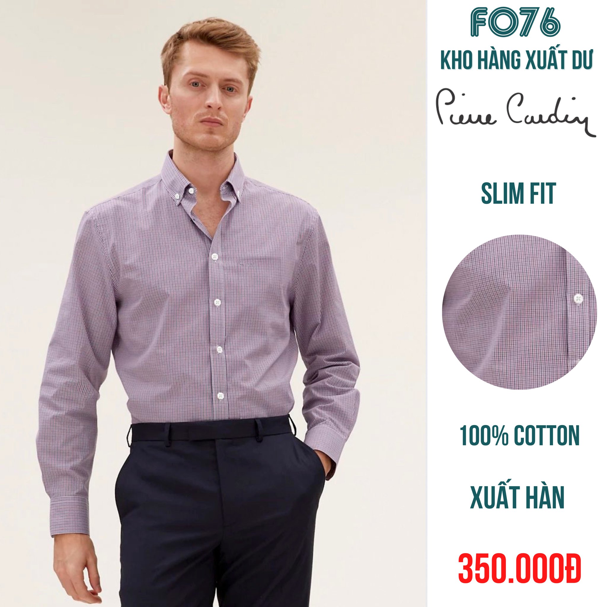 Pierre Cardin Việt Nam  Giá Áo sơ mi Pierre Cardin Chính Hãng  Khuyến Mãi  Tháng 82023