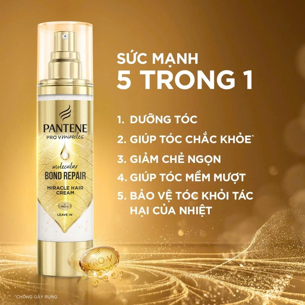 PANTENE Pro-V Bond Repair Kem Dưỡng Phục Hồi Liên Kết Tóc 90ML