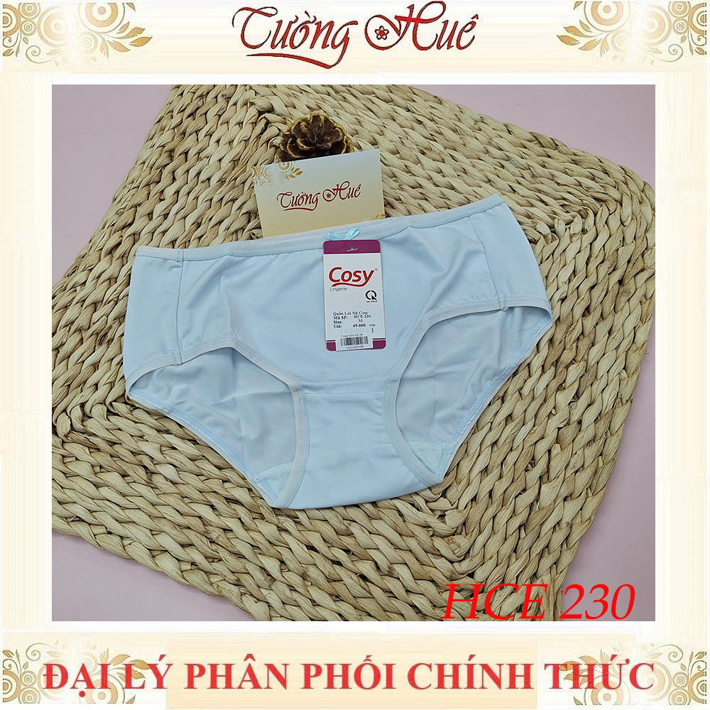 Quần lót nữ Cosy HCE 230 trơn lưng cao.