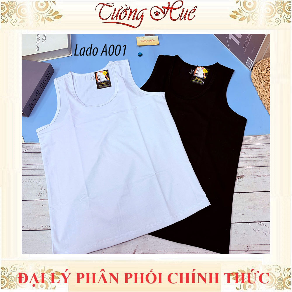 Áo Ba Lỗ Nam Cotton Lado A001 Thun Co Giãn Mát Mẻ Dễ Mặc