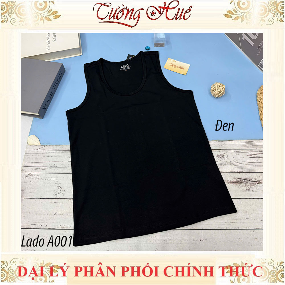 Áo Ba Lỗ Nam Cotton Lado A001 Thun Co Giãn Mát Mẻ Dễ Mặc