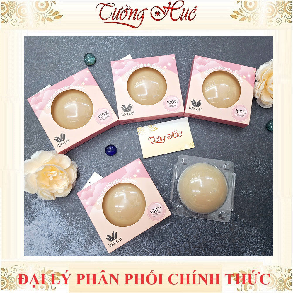 Miếng Dán Ngực Wacoal Silicon Cao Cấp Không Lộ Nội Y 1 Cặp