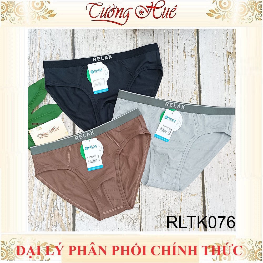 Quần Lót Nam Tam Gíac relax RLTK076 Thun Mát Mịn Lỗ Thông Hơi.