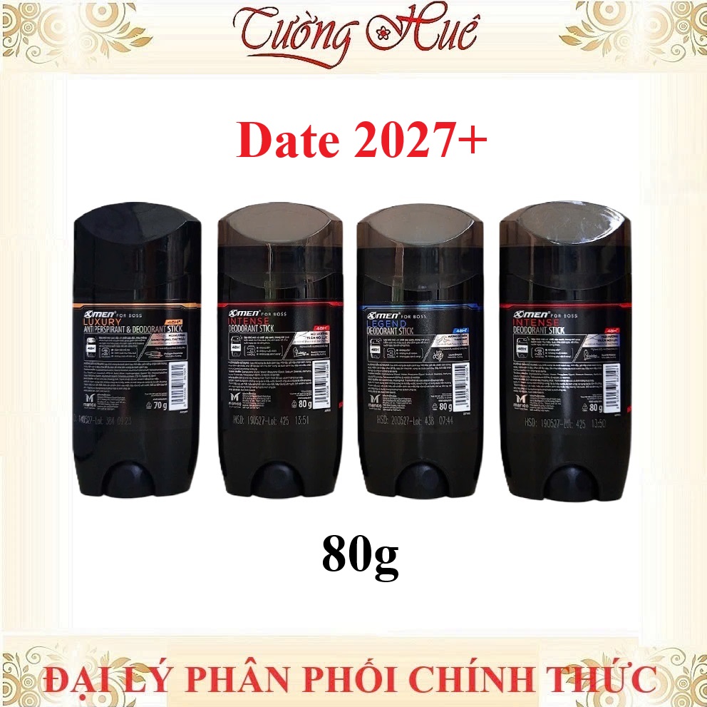 Lăn Sáp Khử Mùi Nam X-Men For Boss 70g - 80g (Nhiều Mùi Lựa Chọn)