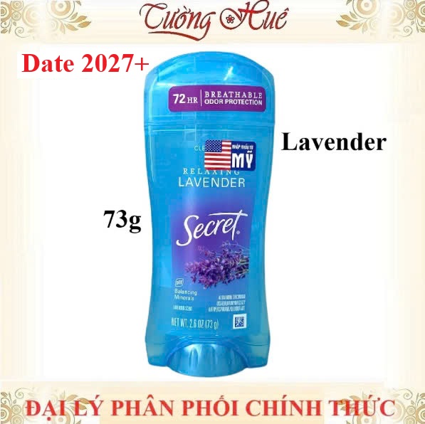 Lăn Khử Mùi Nữ Secret Clear Gel Nhiều Mùi Hương - 73g