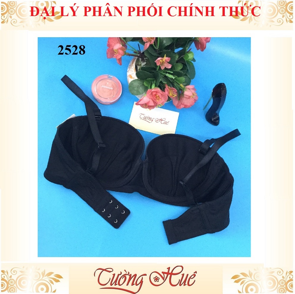 Áo lót nữ Bon Bon BV2528 trơn cúp bầu ngang.