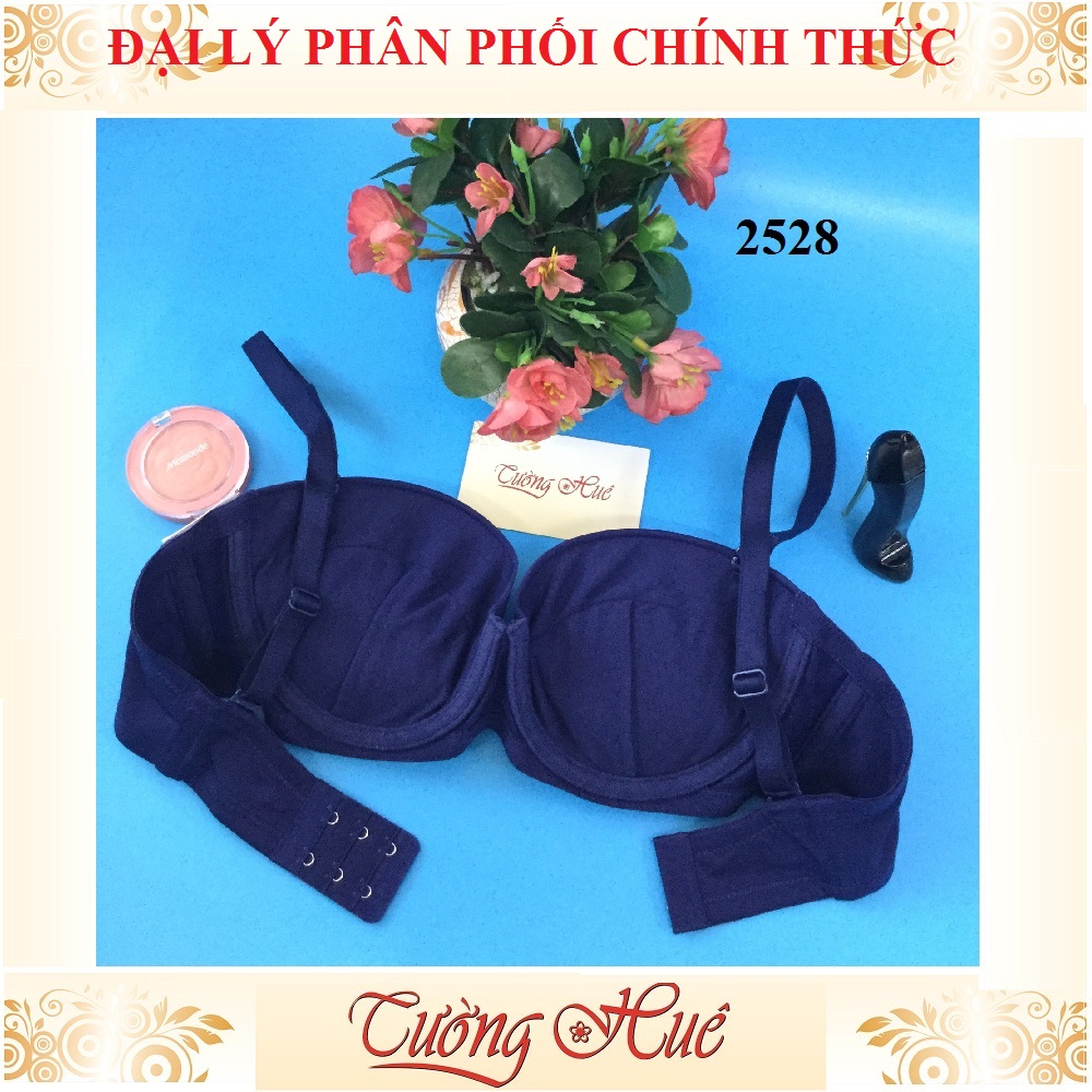 Áo lót nữ Bon Bon BV2528 trơn cúp bầu ngang.