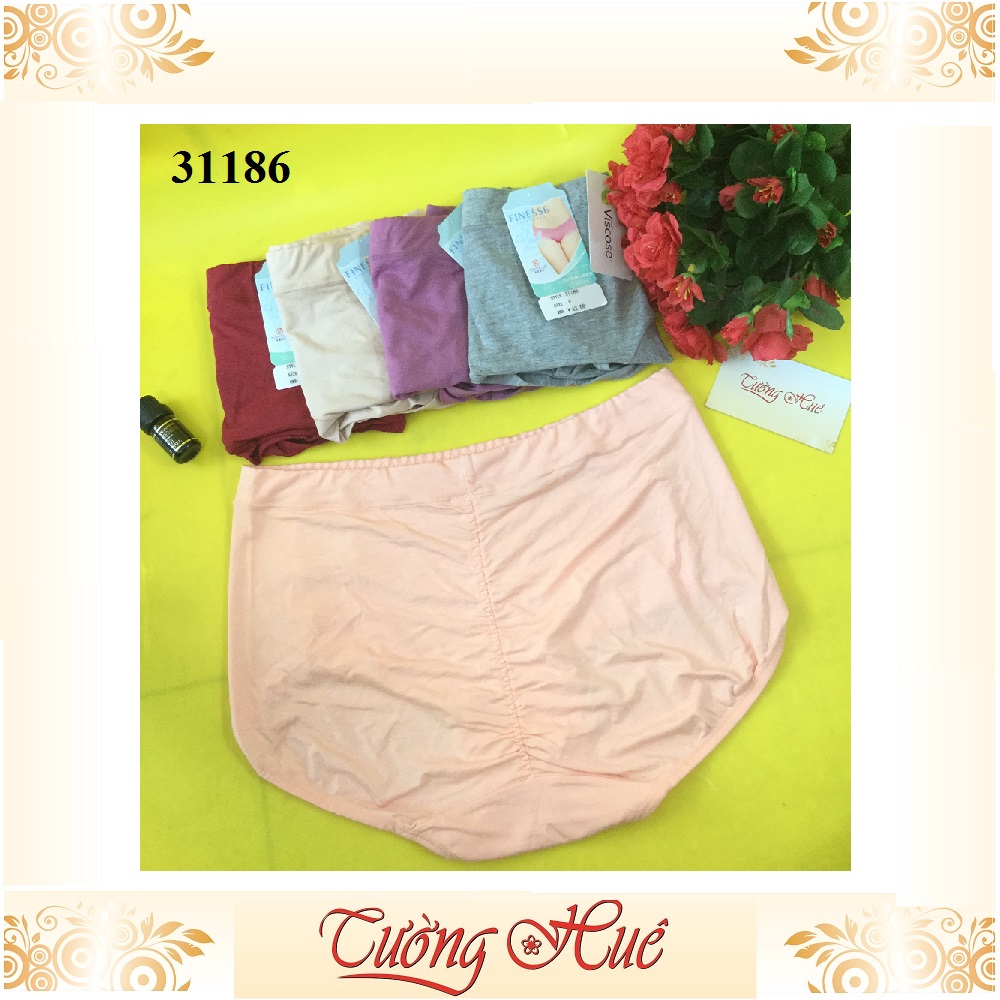 Quần lót nữ Finesse 31186 quần lót cỡ lớn lưng cao với chất liệu từ thiên nhiên.