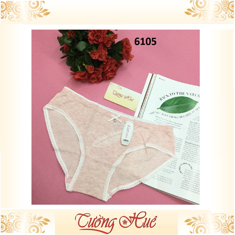 Quần lót nữ Linh San 6105 quần form cao nguyên mông MÀU NGẪU NHIÊN.