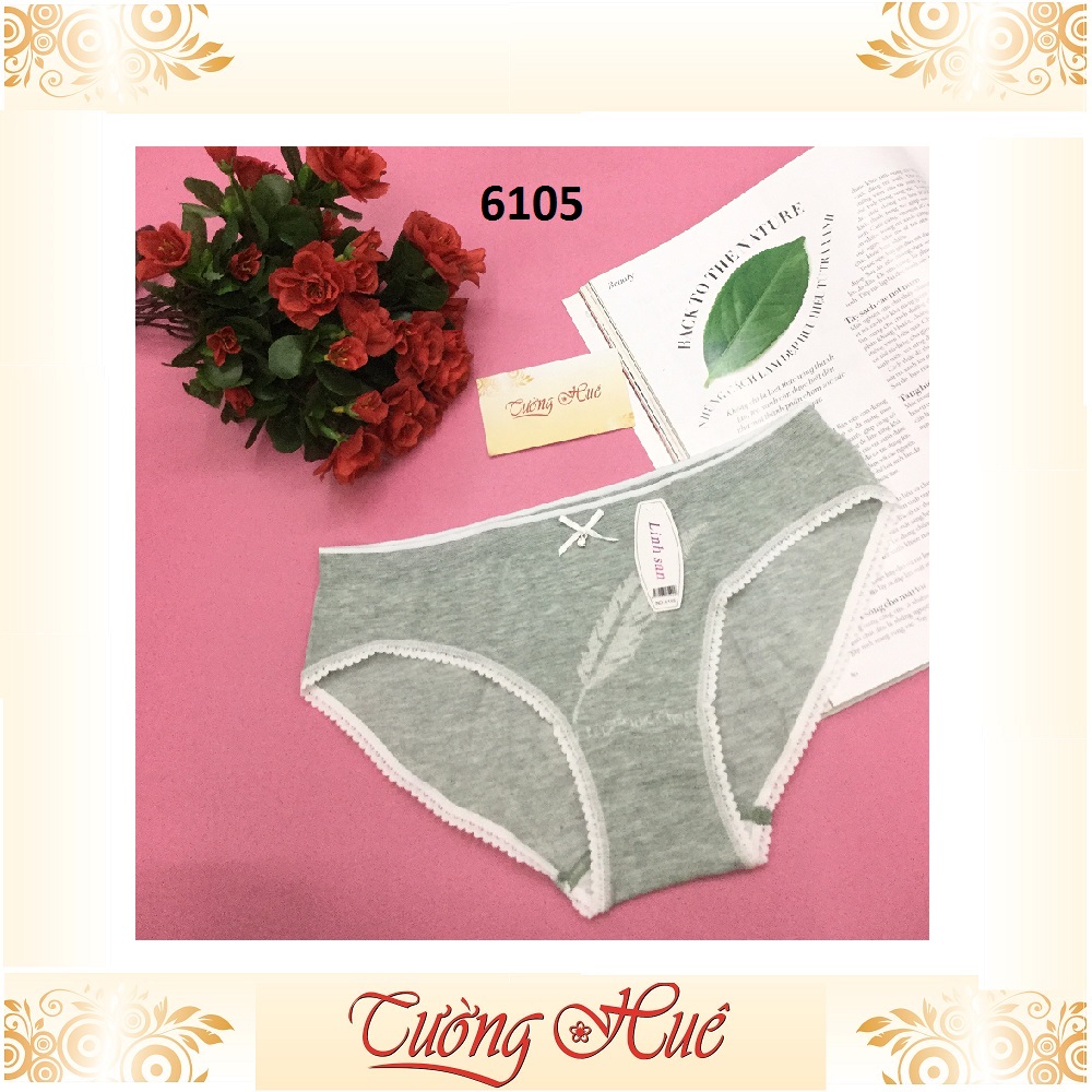 Quần lót nữ Linh San 6105 quần form cao nguyên mông MÀU NGẪU NHIÊN.