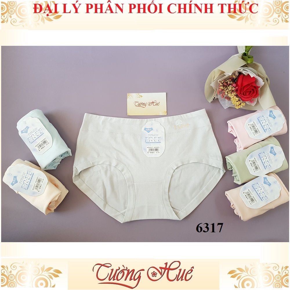 Quần lót nữ Aomeijiao 6317 cotton hoạt hình freesize MÀU NGẪU NHIÊN.