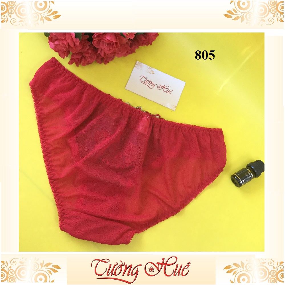 Quần lót nữ Beautiful 805 quần lót ren lưới cỡ lớn XL MÀU NGẪU NHIÊN.