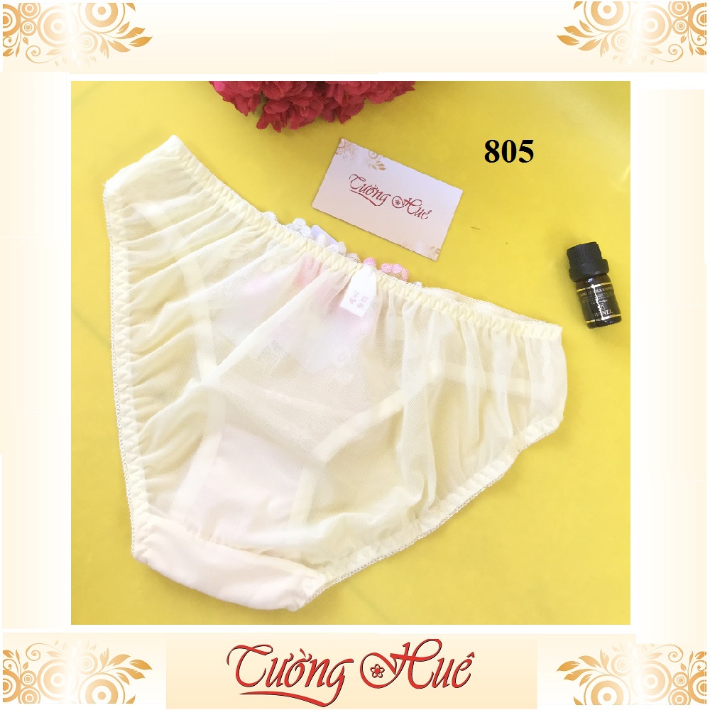 Quần lót nữ Beautiful 805 quần lót ren lưới cỡ lớn XL MÀU NGẪU NHIÊN.