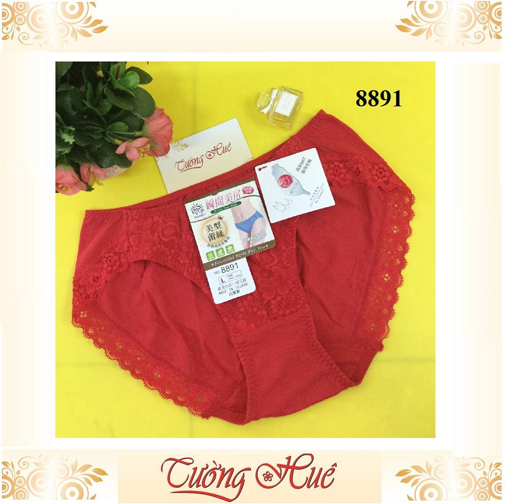 Quần lót nữ Shianey 8891 phối ren.