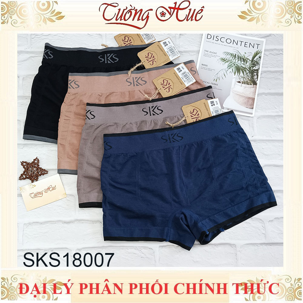 Quần lót nam Darlin SKS18007 Quần đùi dệt nam cotton co giản 6 chiều.