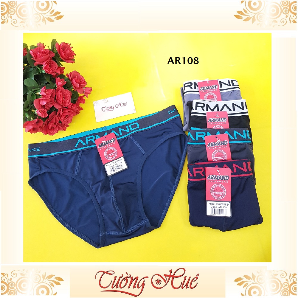Quần lót nam Armand AR108 quần tam giác thun lạnh lưng bảng to.