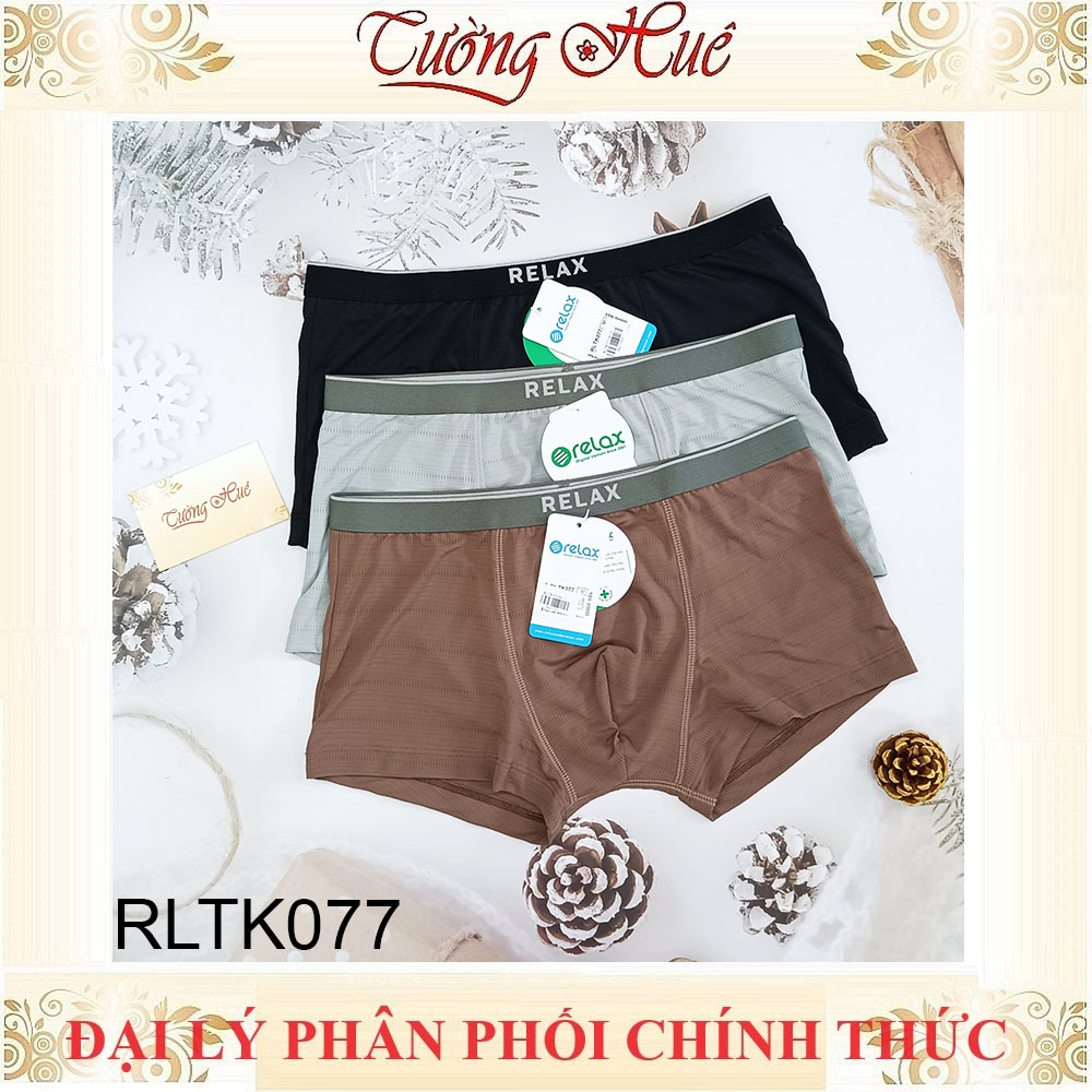 Quần Lót Nam Dạng Đùi relax RLTK077 Thun Mát Lỗ Thông Hơi.