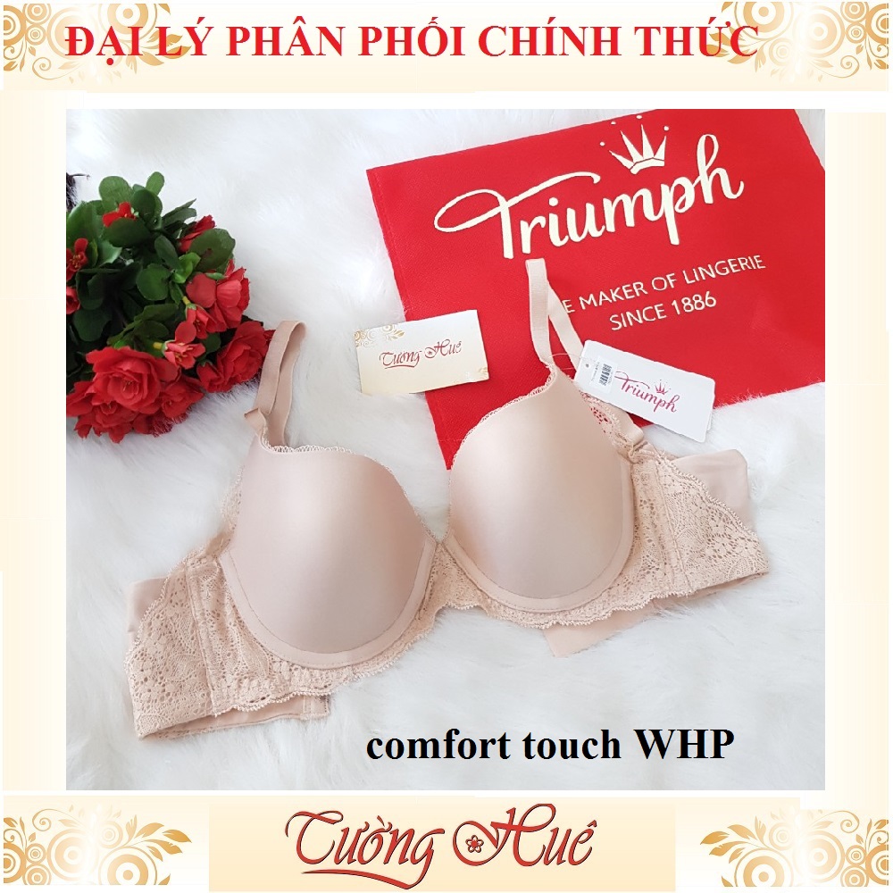 Áo lót nữ Triumph Comfort Touch WHP Có Gọng Trơn Cúp Nguyên Mút Mỏng Lưng Bảng To.