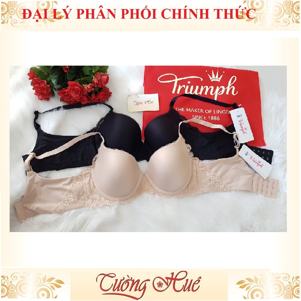 Áo lót nữ Triumph Comfort Touch WHP Có Gọng Trơn Cúp Nguyên Mút Mỏng Lưng Bảng To.