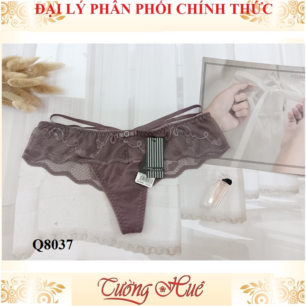 Quần lót nữ lọt khe ren lưới sexy freesize MÀU NGẪU NHIÊN.