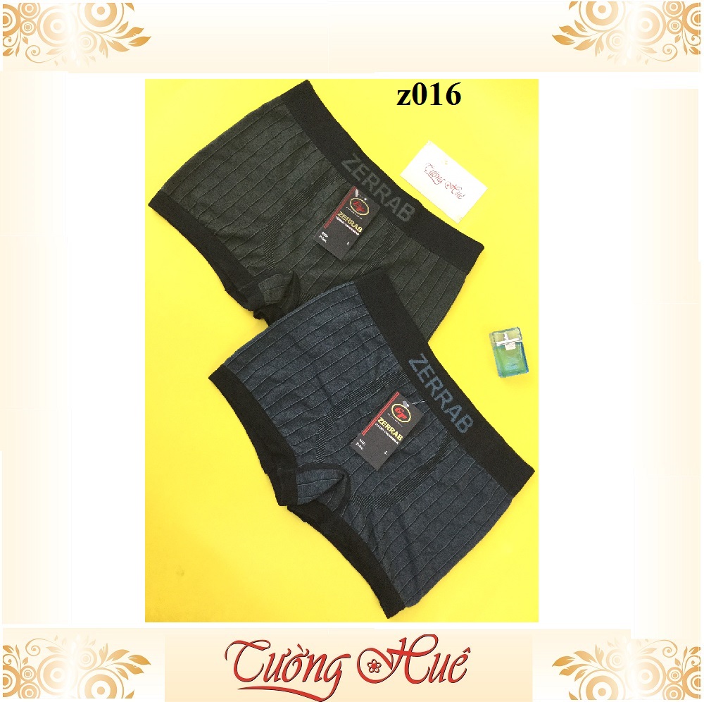 Quần lót nam Zerrab Z016 phong cách Boxer co giản 4 chiều.