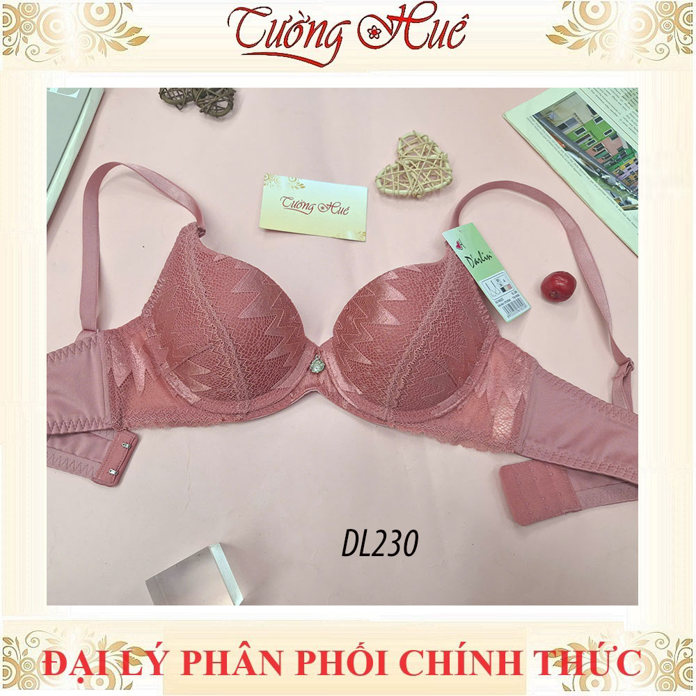 Áo ngực Darlin DL230  ren nâng mút dày 2.5cm giúp ngực tạo form đầy đặn