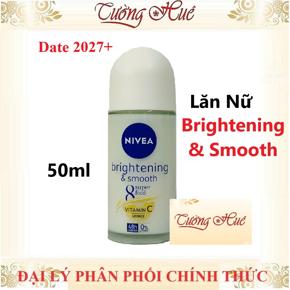 Lăn Khử Mùi Nivea Hàng Ngoại Đủ Loại - 50ml (Có lựa chọn)
