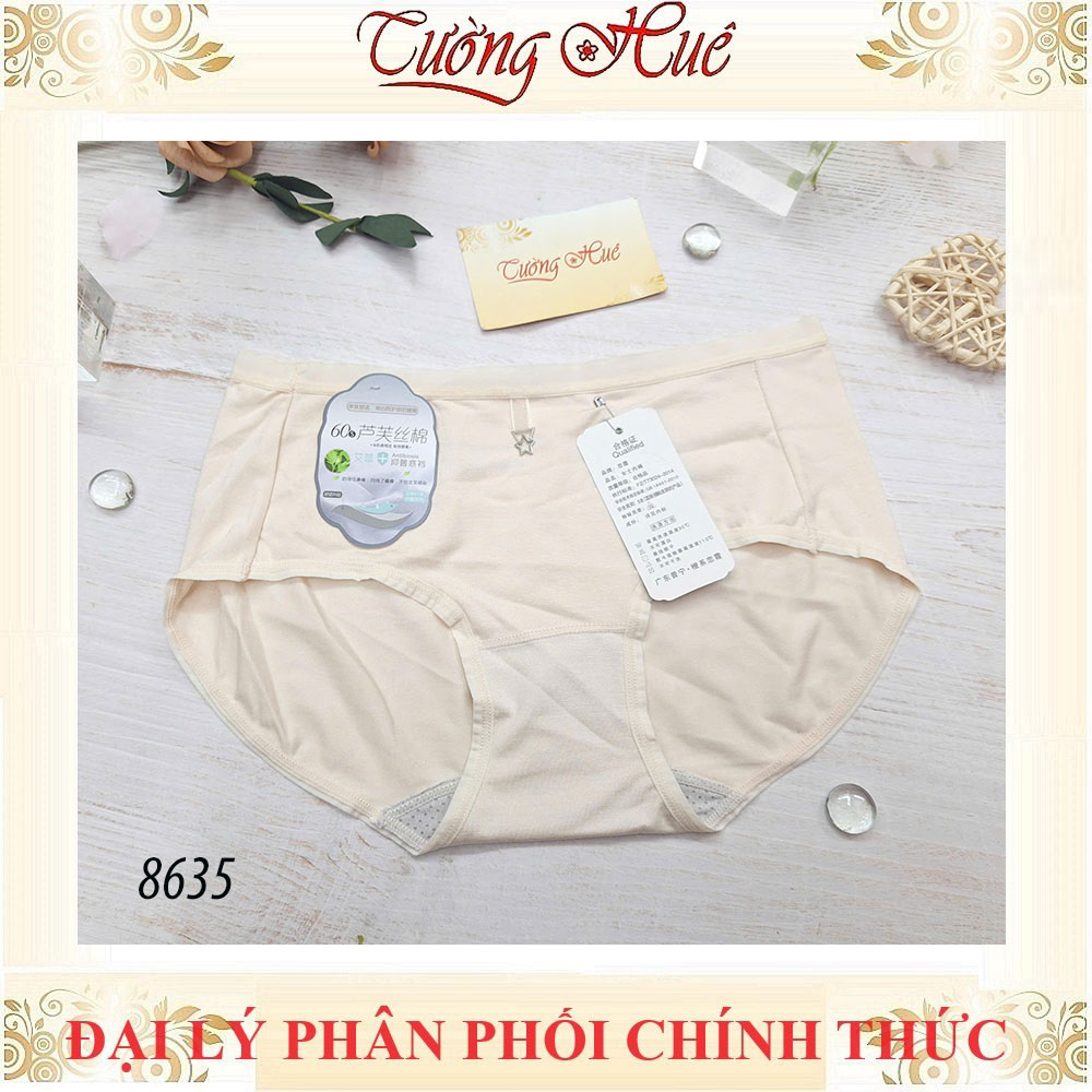 Quần lót nữ Lian Xia 8635 quần form cao nguyên mông trơn.