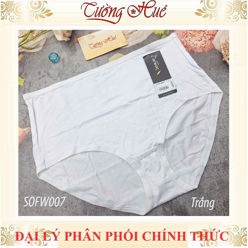 Quần lót nữ Sovitex SOFW007 cotton mềm mại lưng cao dành cho người lớn tuổi.