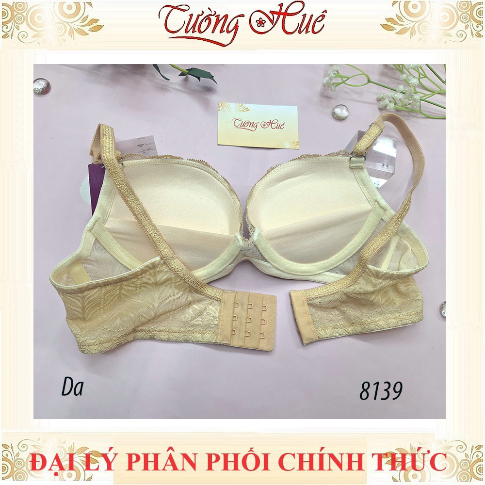 Áo lót nữ annie Bra 8139 ren dầy nâng lưng bảng to.