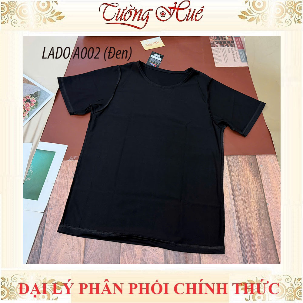 ÁO THUN NAM LADO A002 COTTON MẶC THOẢI MÁI