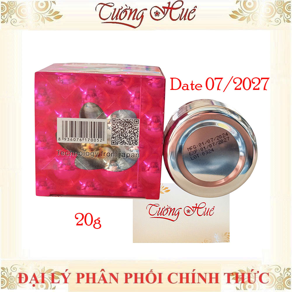 Kem Holy Care Dưỡng Trắng Da Ngừa Mụn - 20g - Hồng