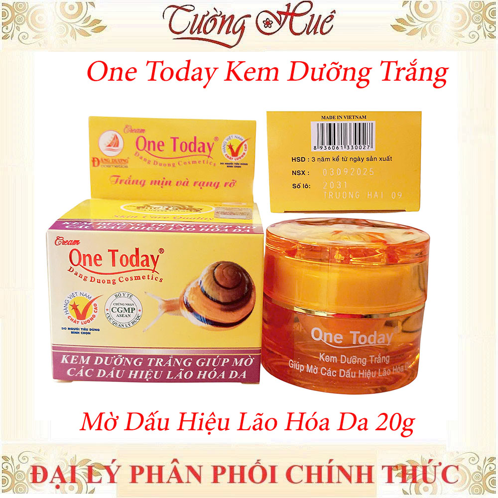 Kem One Today Dưỡng Trắng Ngừa Lão Hóa Da - 20g.