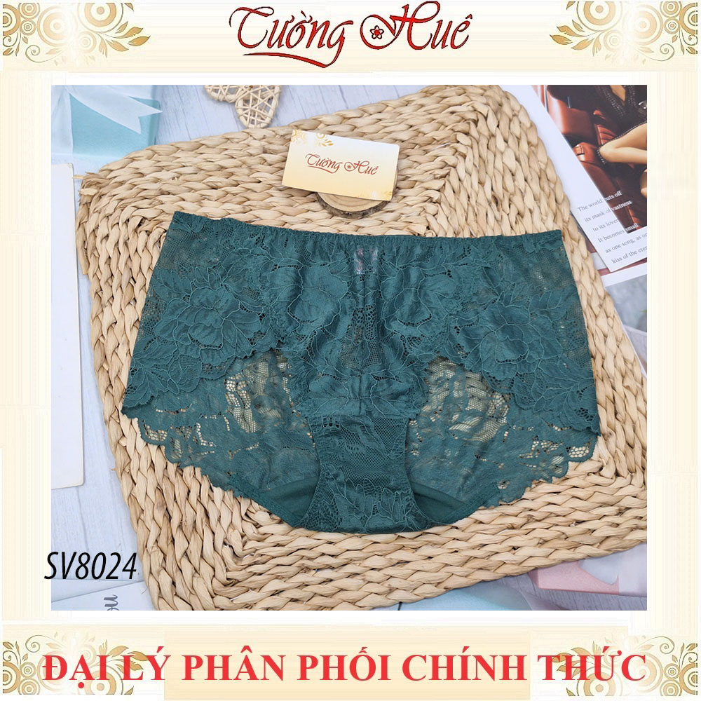 Quần Lót Nữ Bon Bon Lưng Cao Phối Ren Hoa SV8024 Ôm Gọn Tôn Dáng