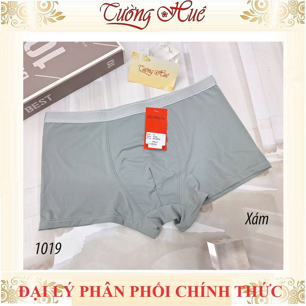 Quần lót nam dạng đùi Mimosa 1019 Cao Cấp – Co Giãn 4 Chiều, Thoáng Mát