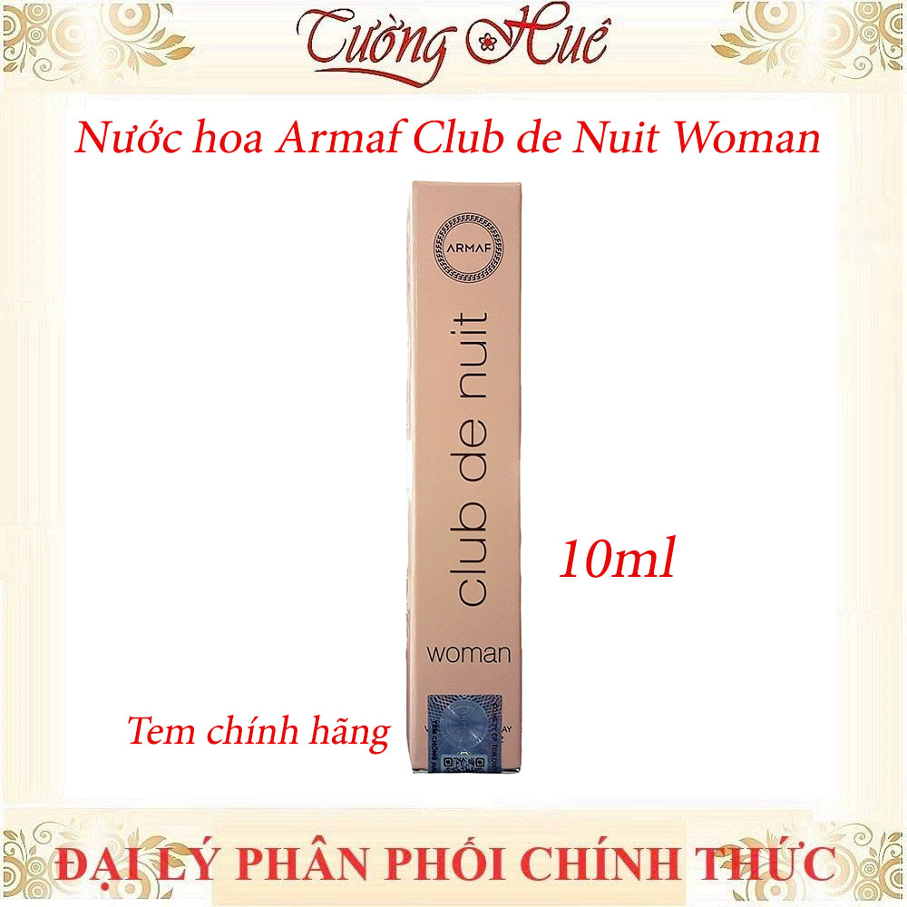 Nước hoa Nữ Armaf Club de Nuit Woman 10ml