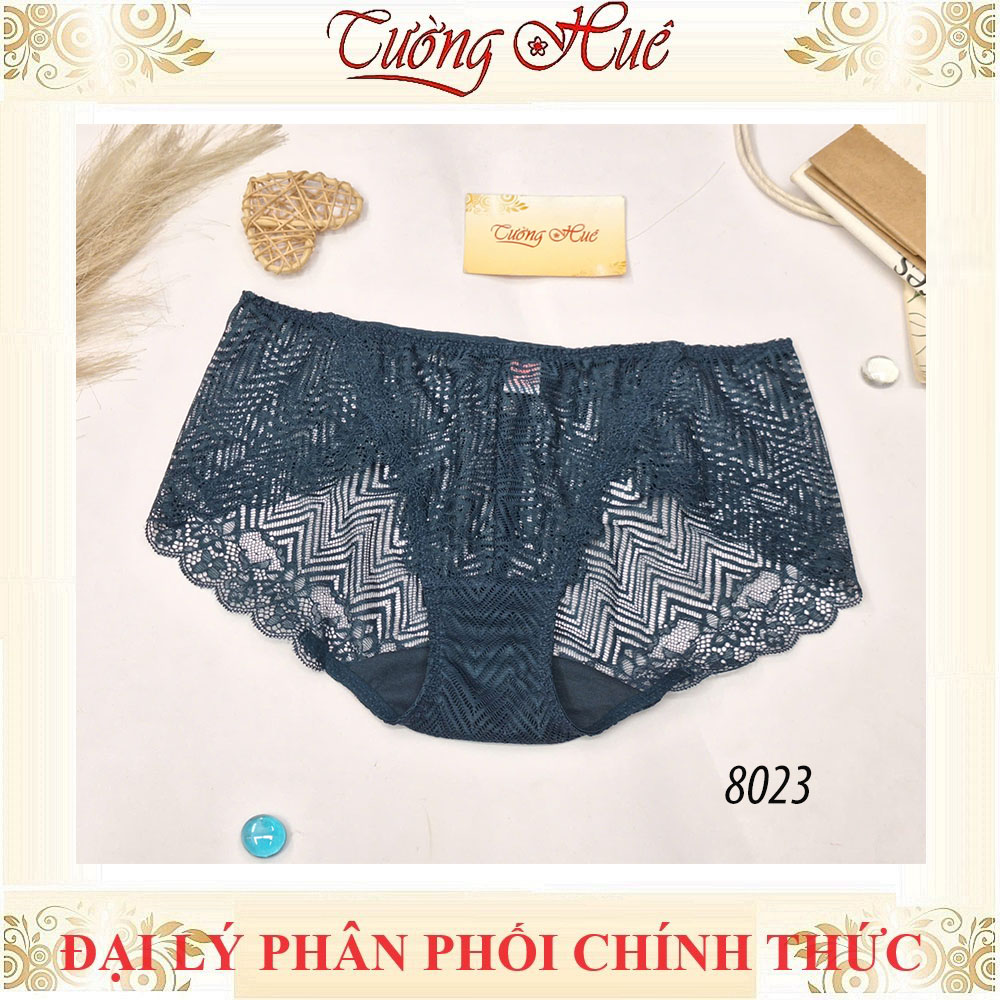 Quần lót nữ Bon Bon phối ren bảng lưng vừa SV8023 mềm mại tôn dáng