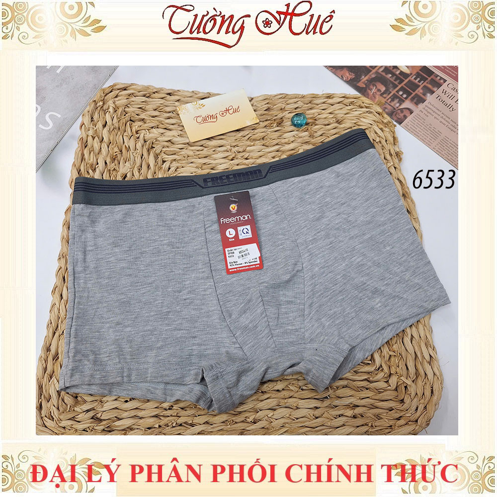Quần Lót Nam Freeman 6533  Boxer Nam Basic Mặc Là Mê